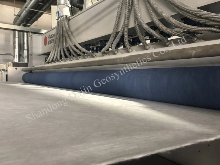 Factory Price Polyester Pet Material Needle Punched Nonwoven Geotextile