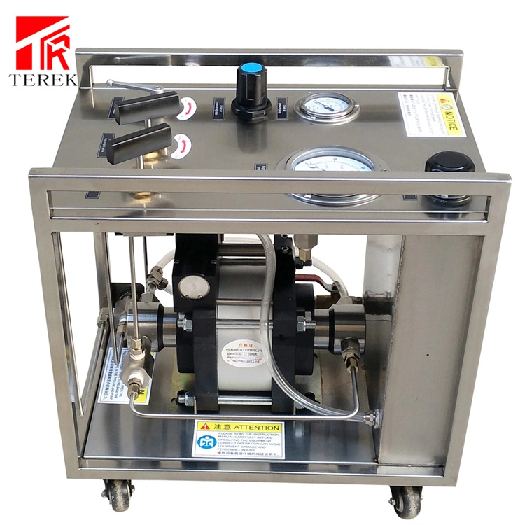 Terek Brand 10-40000psi Hydraulic Hydrostatic Hydro Pressure Test Pump for Testing Cylinder Valve and Pipe