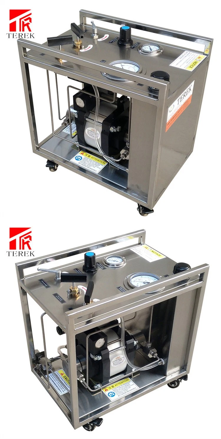 Air Driven Liquid Pumps High Pressures 10-60000 Psi for Hose Valve Pipe Cylinder Pressure Testing